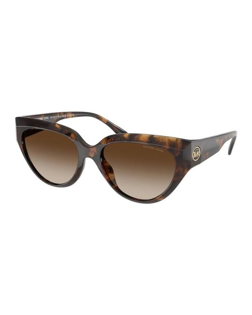 Michael Kors Brown 55Mm Gradient Cat Eye Sunglasses