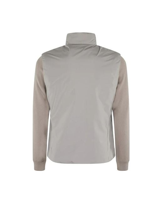 Moorer Gray Down Jackets for men
