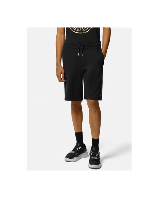 Casual Shorts Versace Jeans Couture de hombre de color Black
