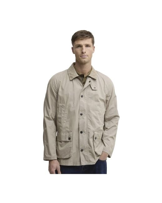 Barbour Gray Light Jackets for men