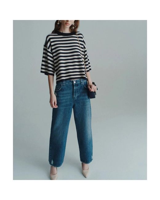 Marella Rechte Jeans in het Blue