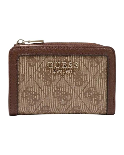 Wallets & Cardholders di Guess in Brown