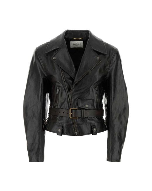 Saint Laurent Black Light Jackets