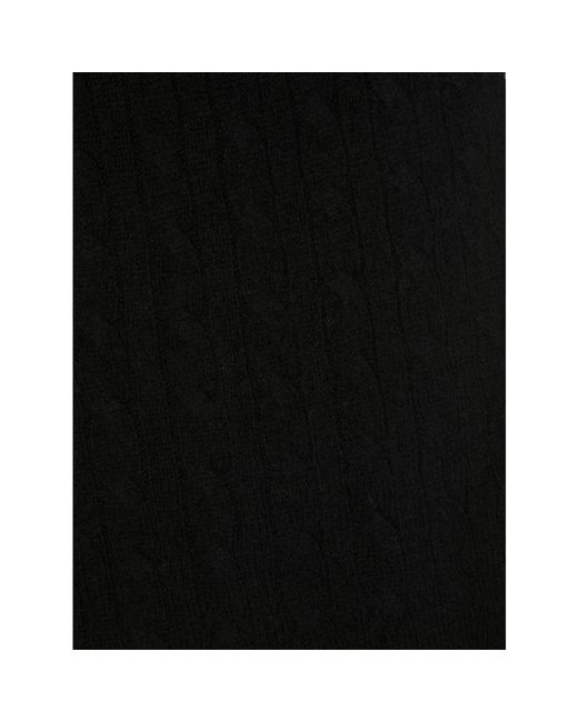 Polo Ralph Lauren Black Winter Scarves