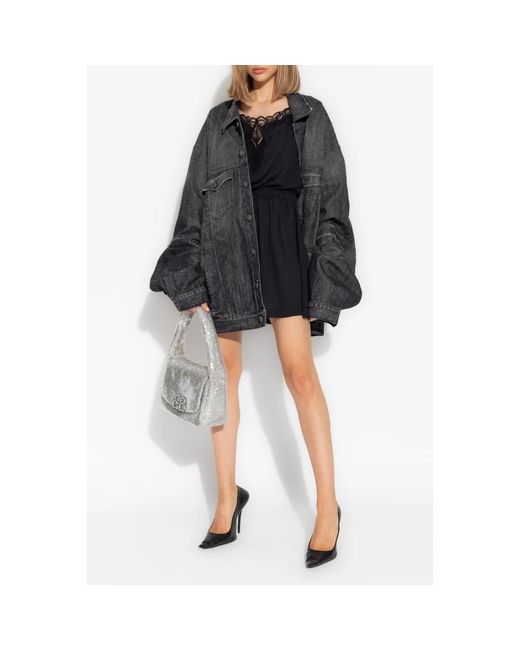 Balenciaga Gray Jeansjacke