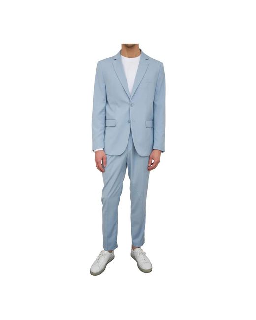 Antony Morato Jassen ,Blauw ,Polyester Lichtblauw Pak Jas in het Blue voor heren