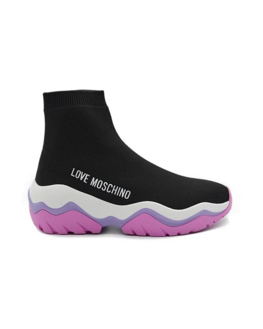 Love Moschino Sneakers - - Dames in het Paars | Lyst BE