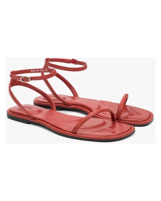 ESTRO Pink Flat Sandals