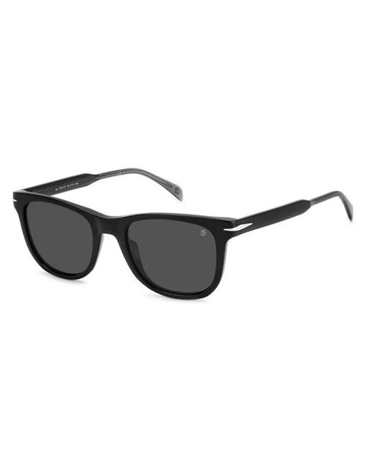 David Beckham Gray Sunglasses