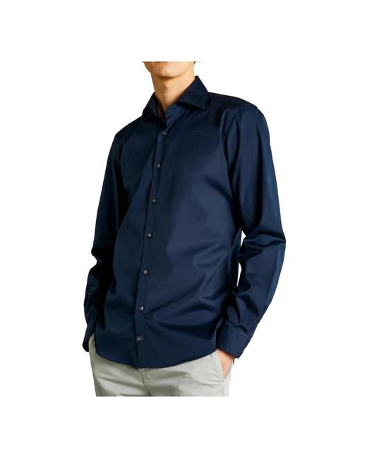 Formal Shirts di Fay in Blue da Uomo