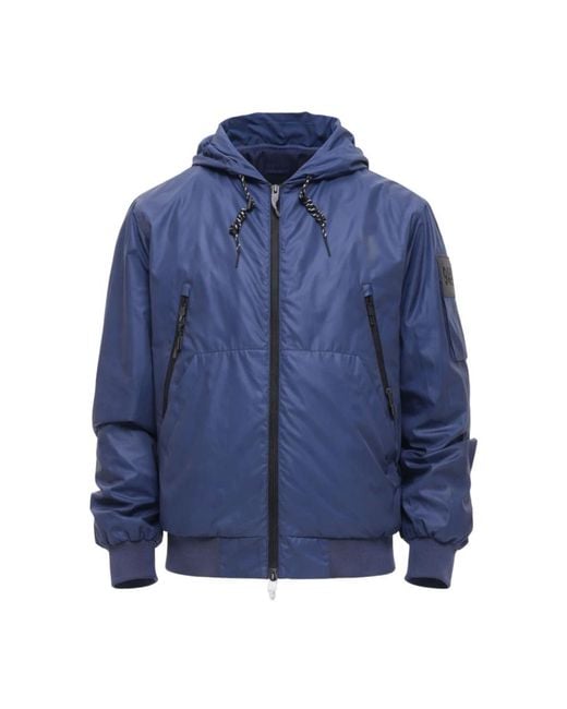 OUTHERE Blue Bomber Jackets for men