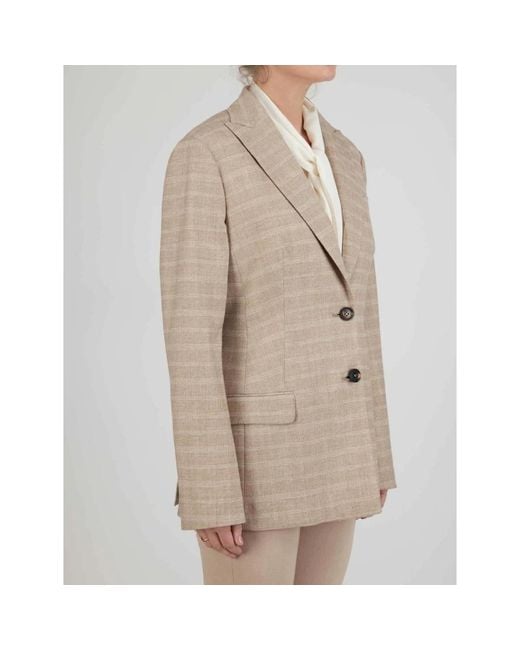 Kiton Natural Blazers