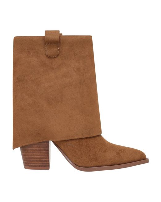 Steve Madden Brown Heeled Boots