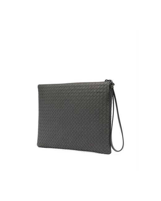 Bottega Veneta Tassen ,Bruin ,Bruine Aktetas Voor Mannen in het Gray voor heren