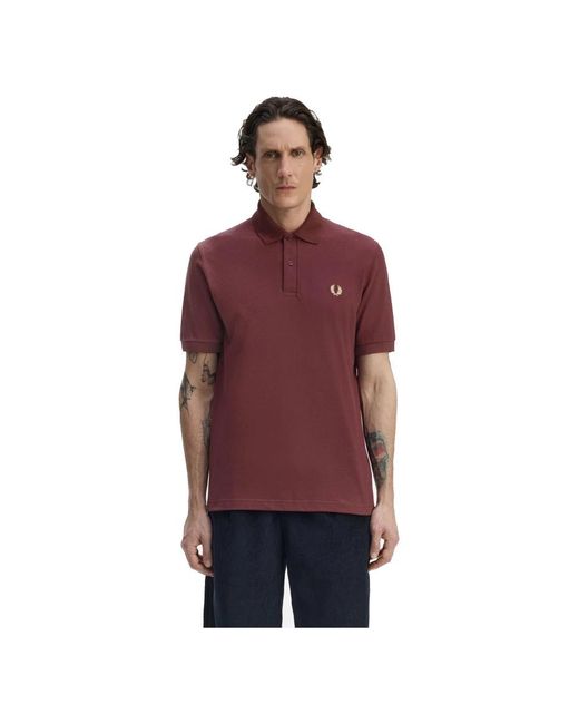 Fred Perry Purple Polo Shirts for men