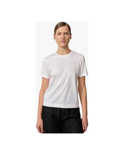 Birgitte Herskind Tops ,Wit ,Ditlev T-Shirt in het White