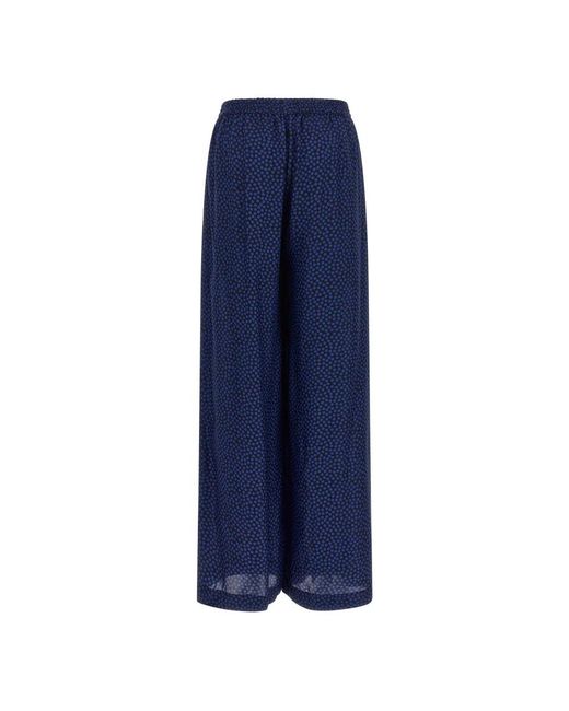 Gianluca Capannolo Blue Wide Trousers