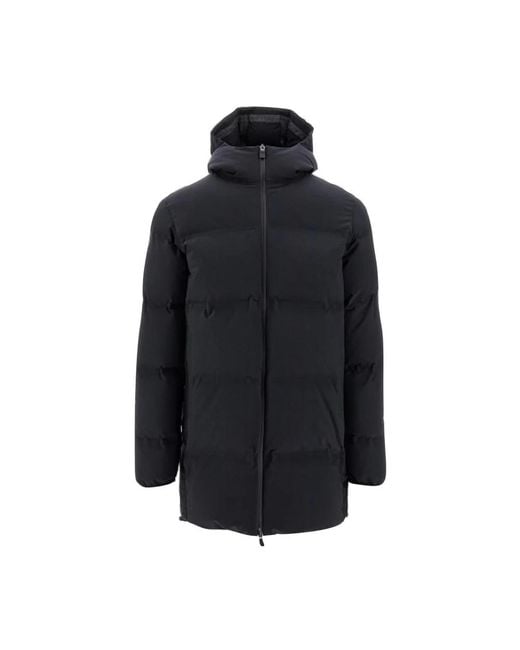 Herno Black Winter Jackets for men