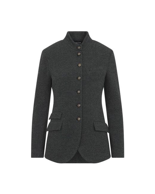 Giorgio Armani Black Blazers