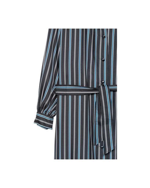 Max Mara Blue Shirt Dresses