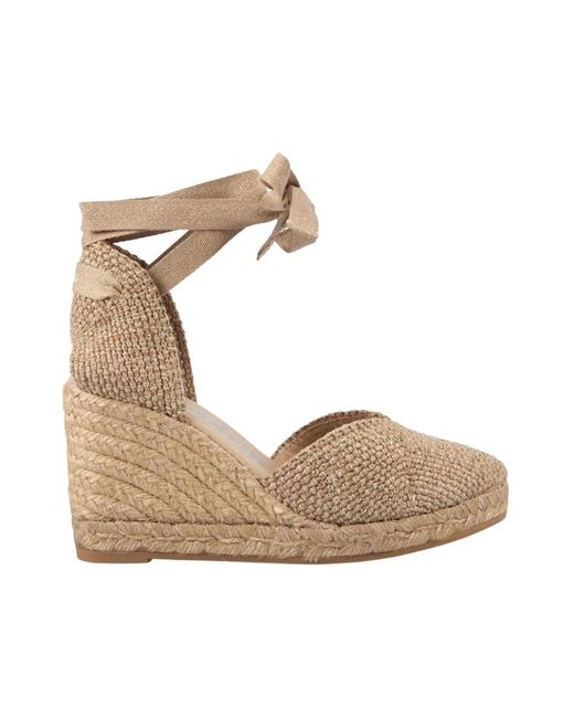 Wedges Espadrilles de color Natural