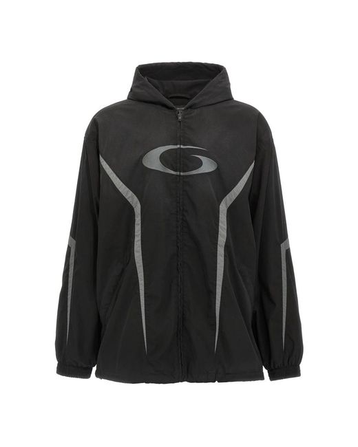 Balenciaga Black Light Jackets for men