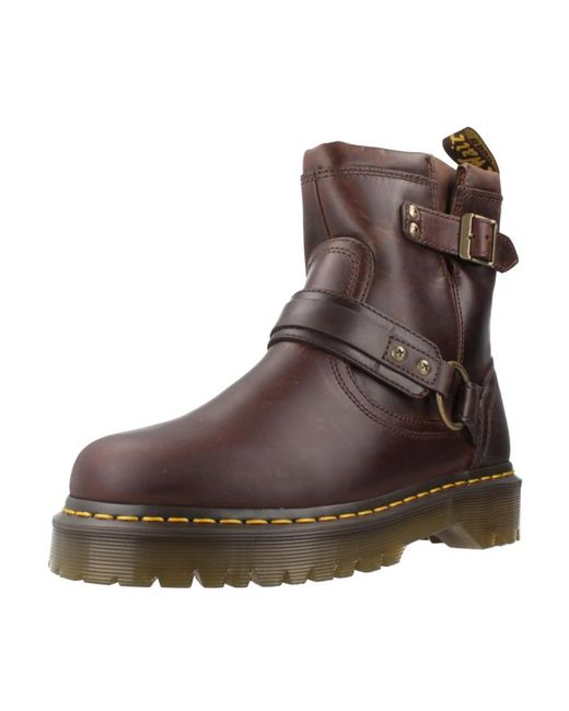 Dr. Martens Brown Ankle Boots