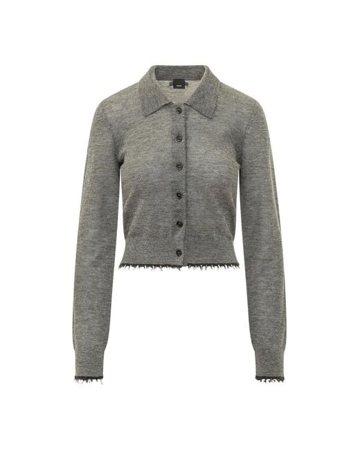 Cardigans Pinko de color Gray