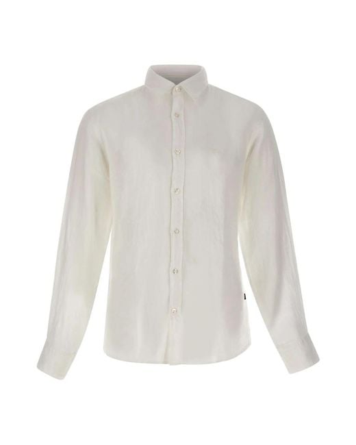 HUGO White Formal Shirts for men