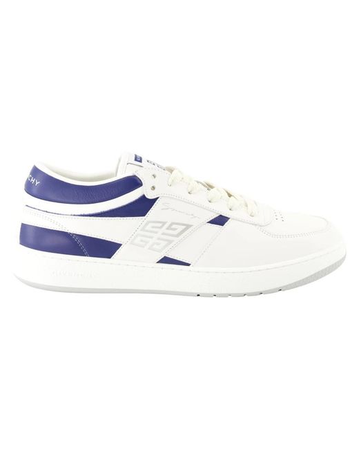 Givenchy Schoenen ,Blauw ,Leer G Move Sneakers in het White voor heren