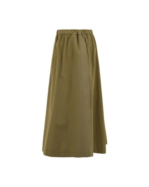 Aspesi Green Midi Skirts