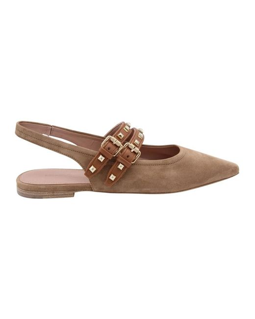 Kennel & Schmenger Brown Ballerinas