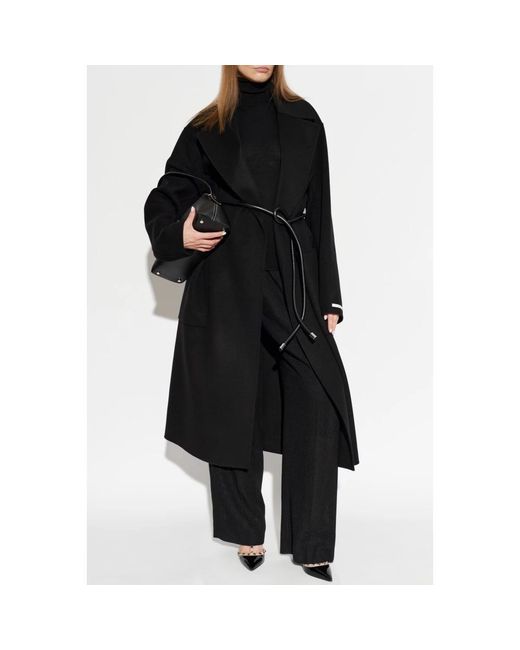 Sportmax Coats in het Black