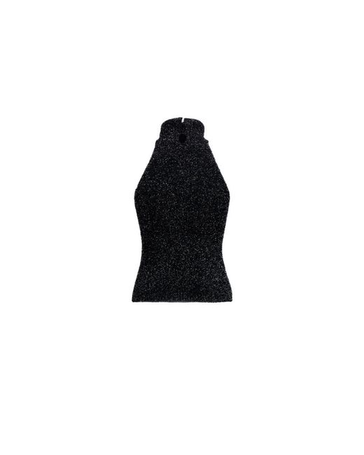 Silvian Heach Black Sleeveless Tops