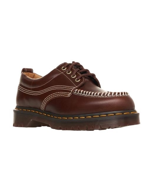 Dr. Martens Brown Laced Shoes for men