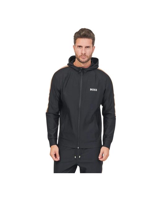 Zip-Throughs HUGO pour homme en coloris Black