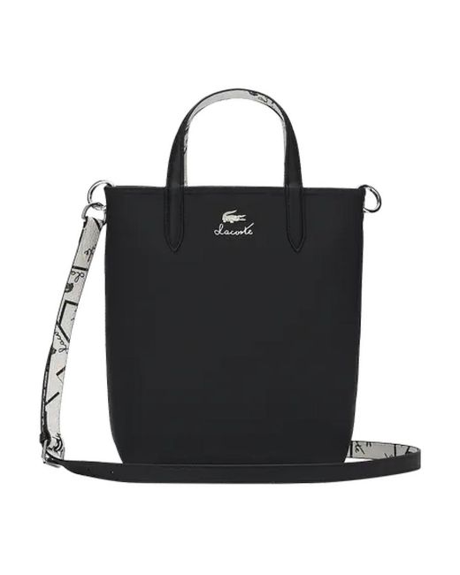 Tote Bags Lacoste de color Black