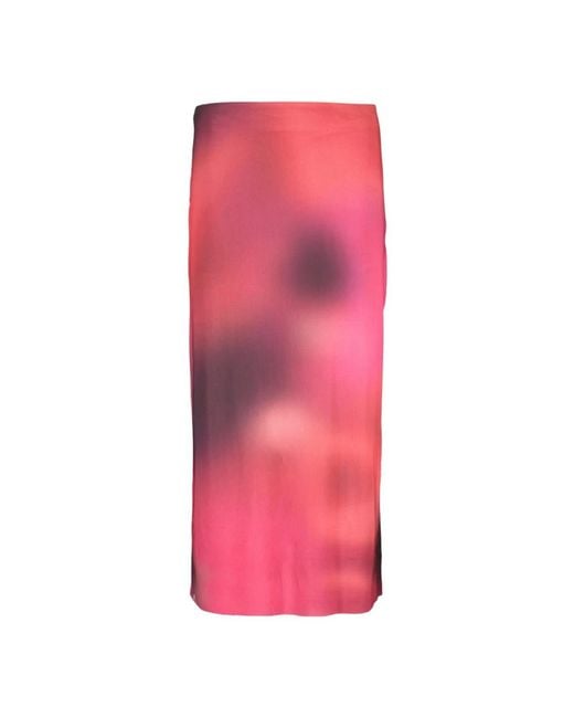 Desigual Pink Maxi Skirts