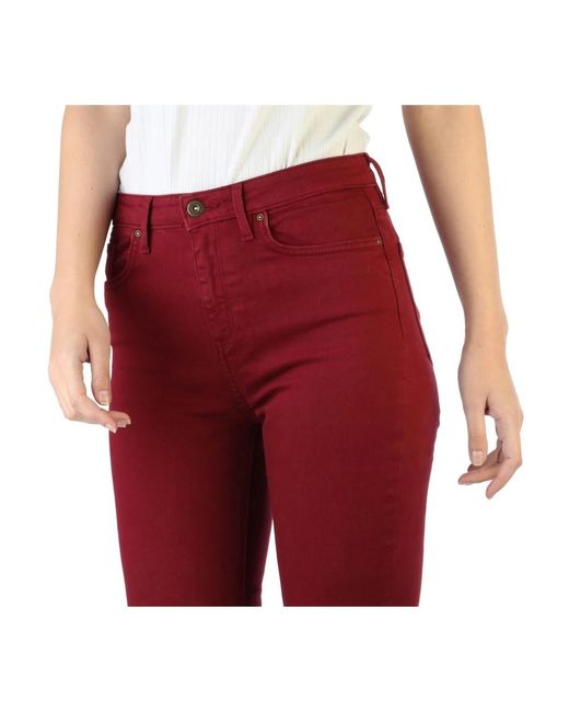 Tommy Hilfiger Red Jeans