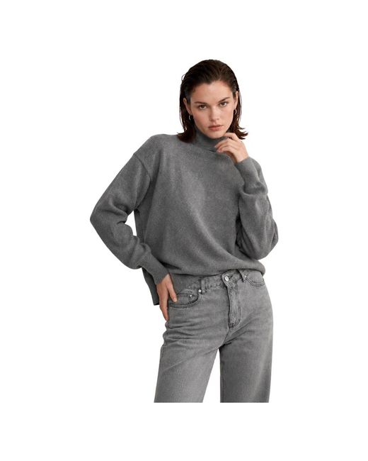 Turtlenecks Kocca de color Gray