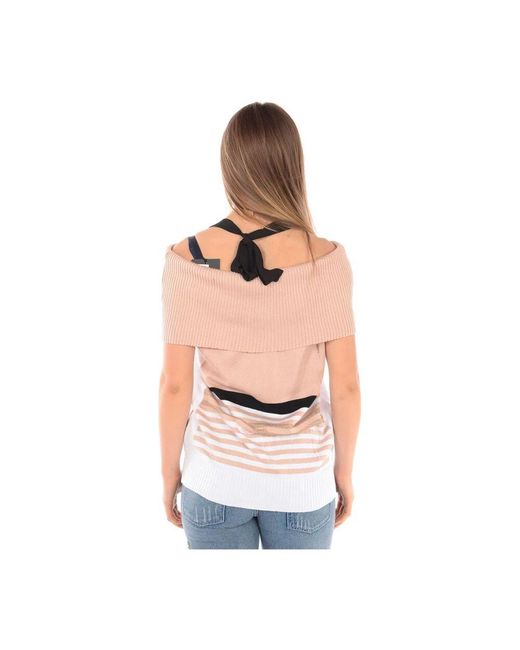 Liu Jo Pink Gemütlicher strickpullover