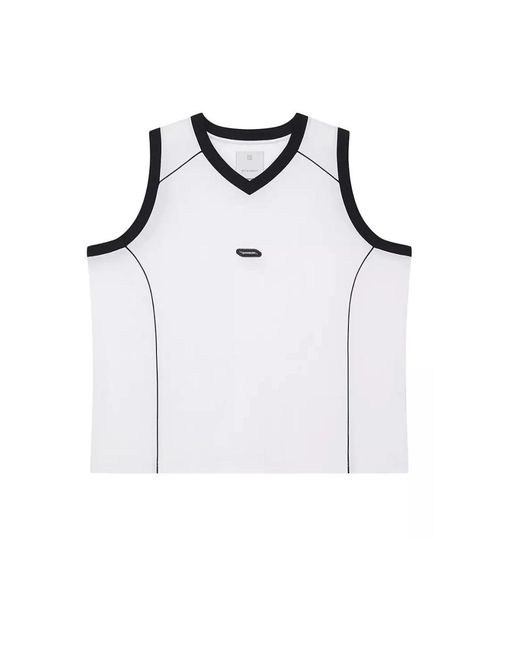 Sleeveless Tops Givenchy de hombre de color White