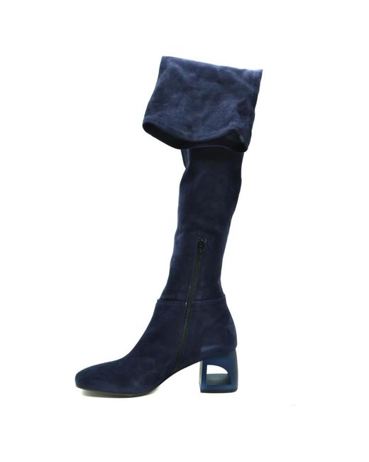 Vic Matié Blue Over-The-Knee Boots
