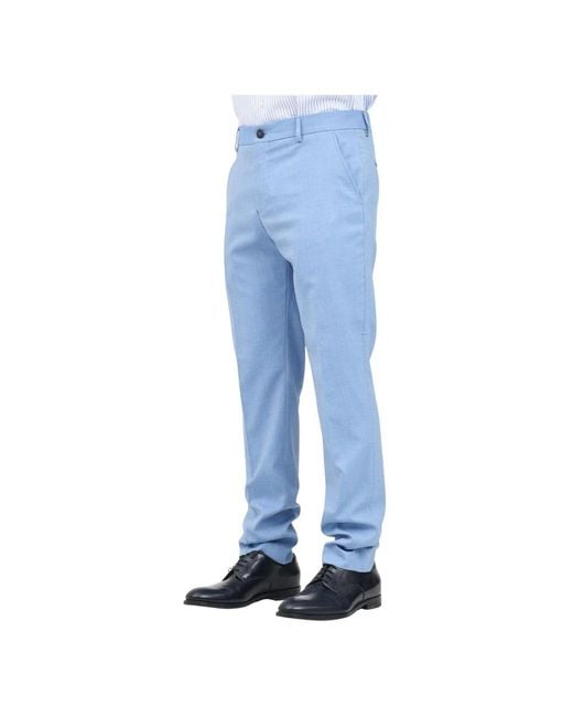 SELECTED Blue Suit Trousers for men