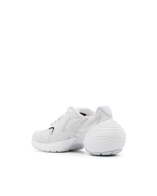 Givenchy Weiße Mesh Low-Top Sneakers in White für Herren