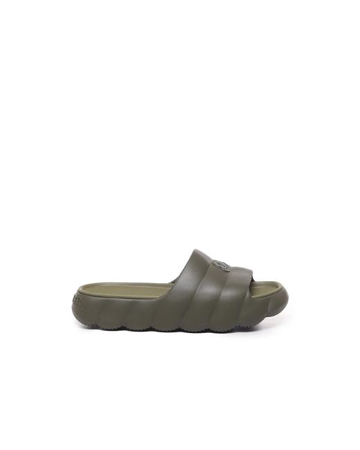 Shoes > flip flops & sliders > sliders Moncler pour homme en coloris Green