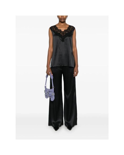 Ermanno Scervino Wide Trousers in het Black