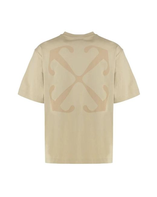 Off-White c/o Virgil Abloh Natural T-Shirts for men