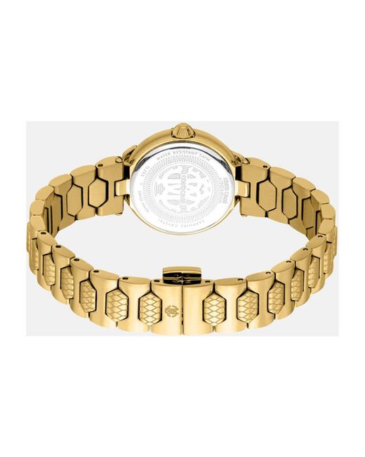 Roberto Cavalli Metallic Watches