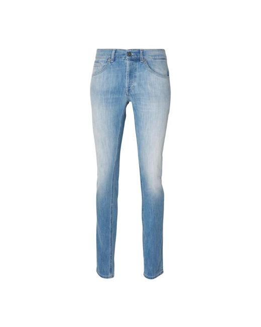 George slim fit jeans blu di Dondup in Blue da Uomo